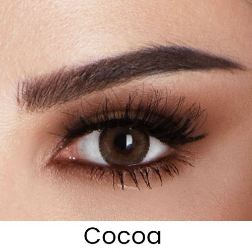 Cocoa Colored Contact Lens - Monthly