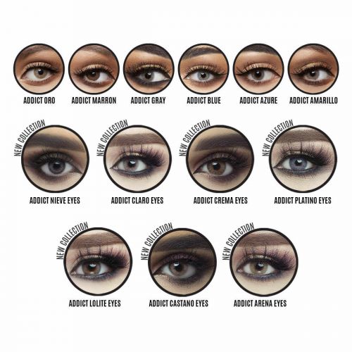 Addict Collection Colored Contact Lens - Quarterly