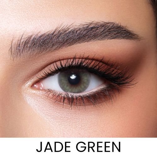 Diamond Jade Green Colored Contact Lens - Monthly