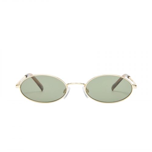 LOVE TRAIN BRIGHT GOLD  Oval Sunglass - size 51