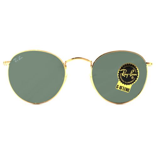 Round Metal Sunglasses RB3447 - size 50