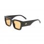 ATLANTIS Rectangle Sunglass BLACK - size 50