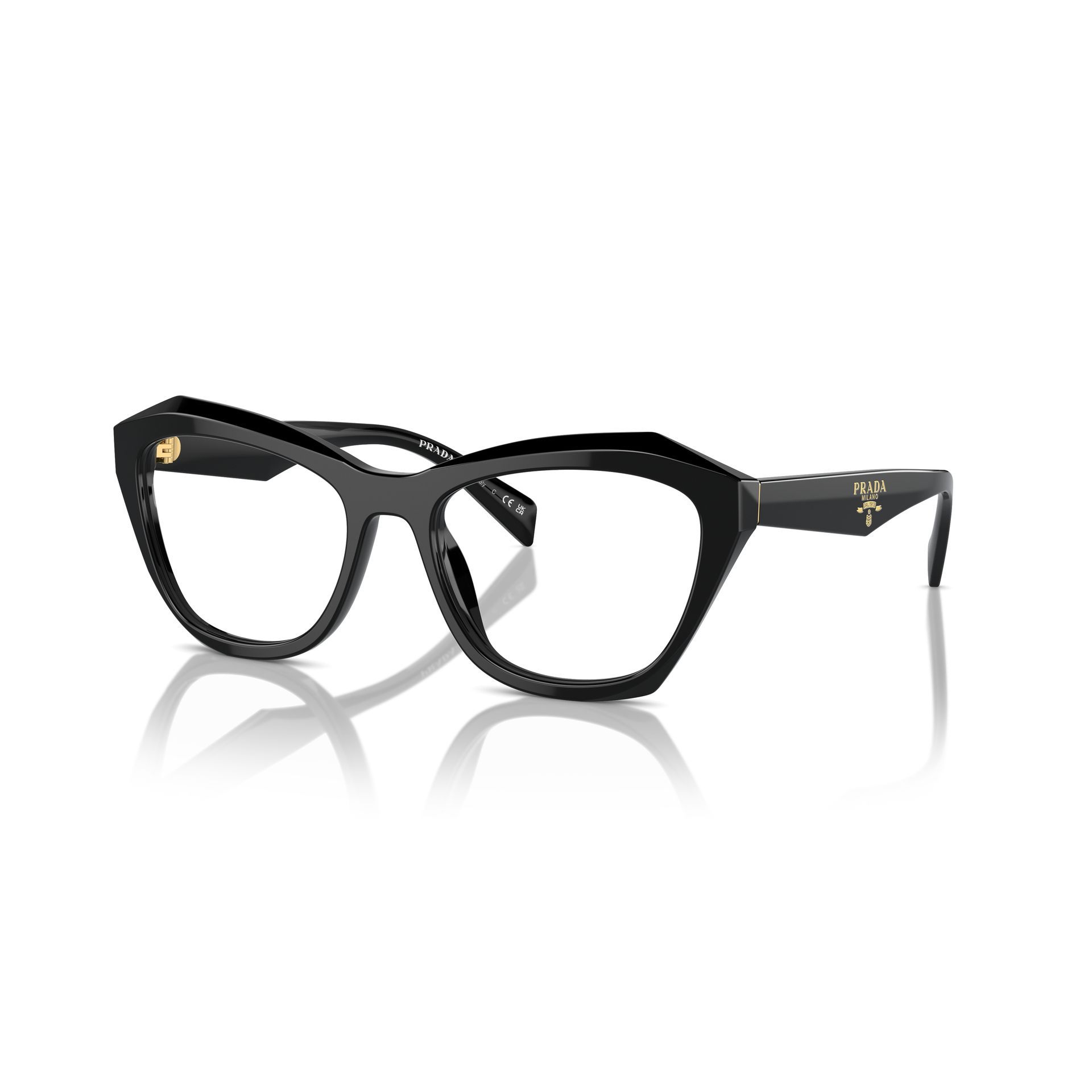 0PR A20V Irregular Eyeglasses 16K1O1 - size 52