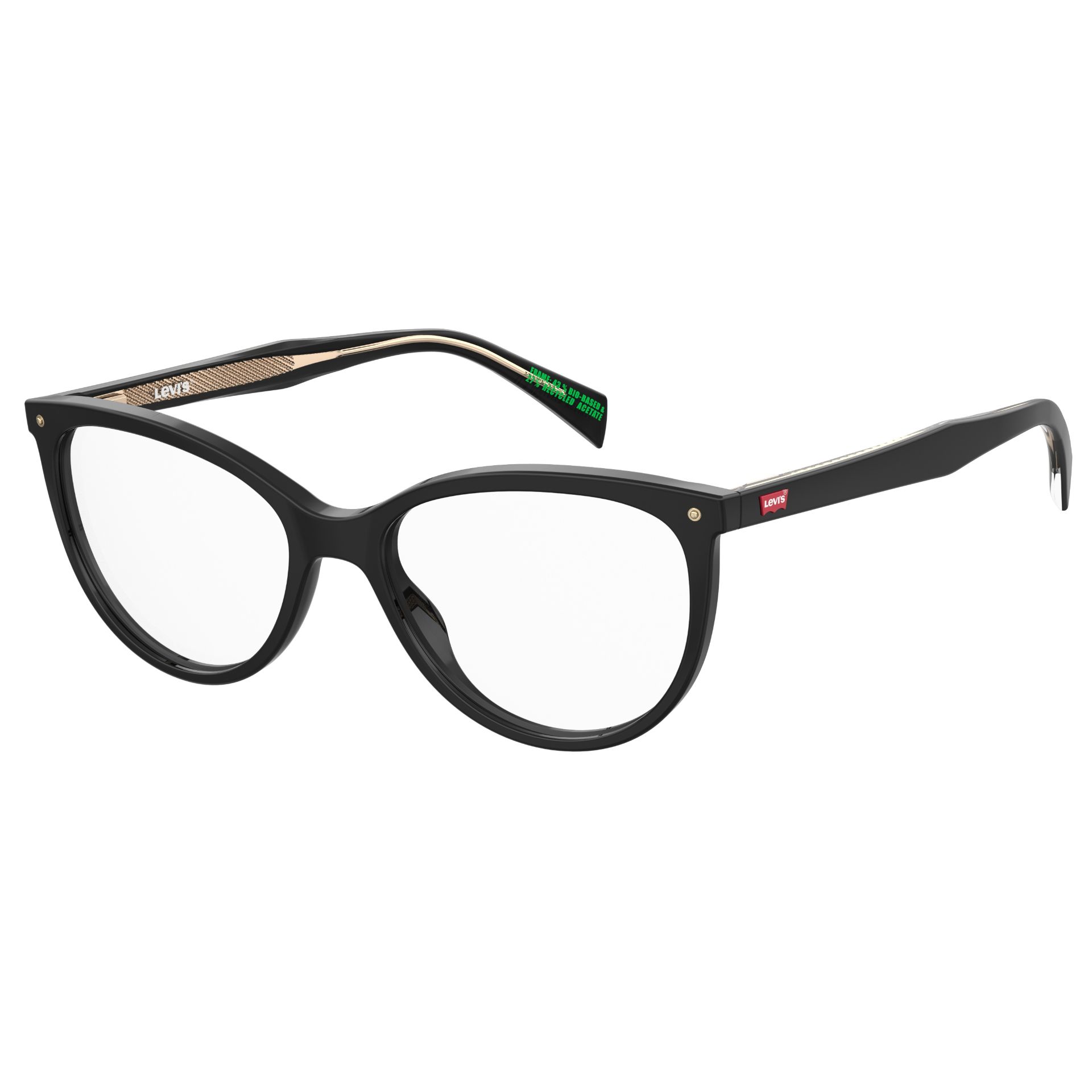 LV 5068 807 Cat Eye Eyeglass  - size 52