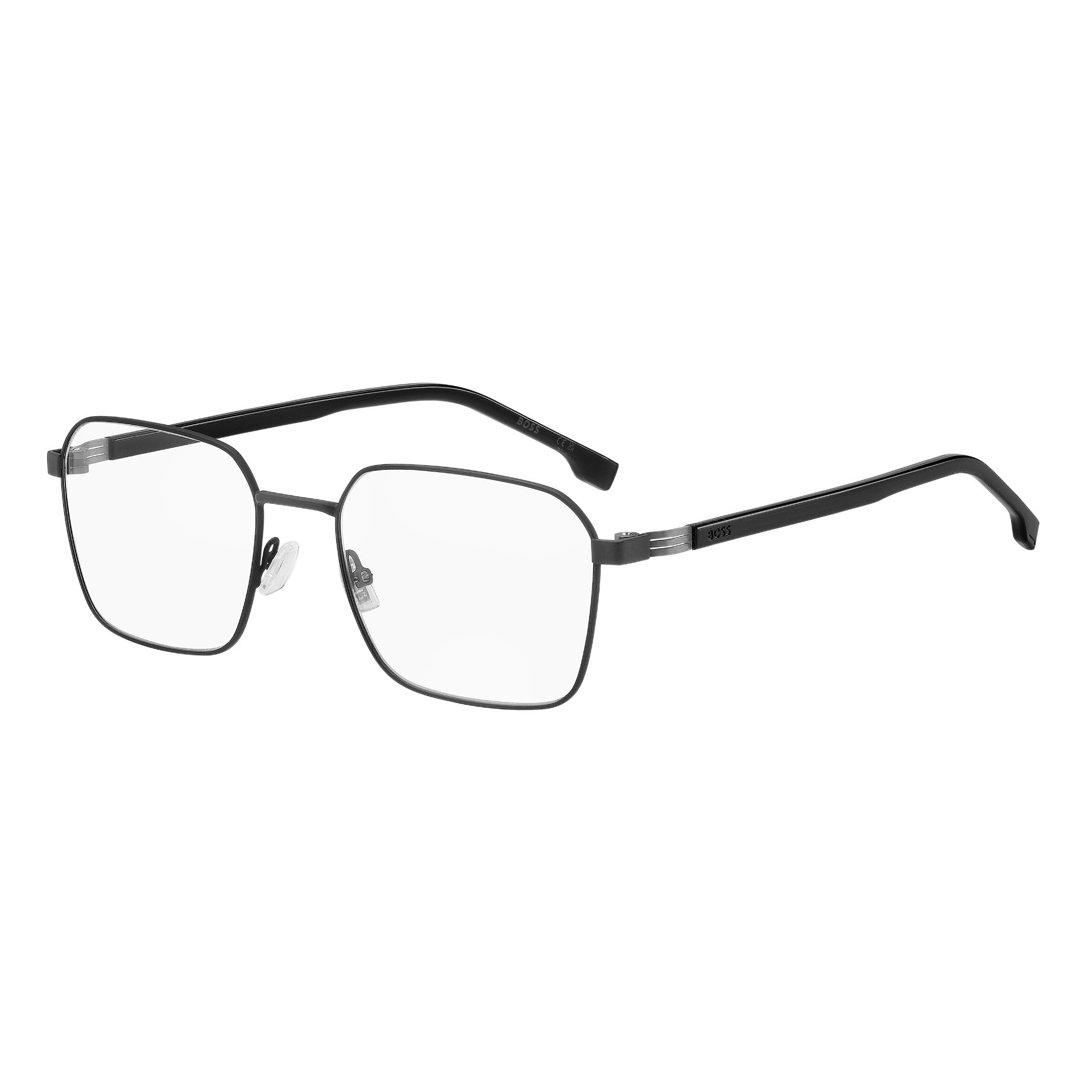 BOSS 1702 003 Square Eyeglass  - size 55