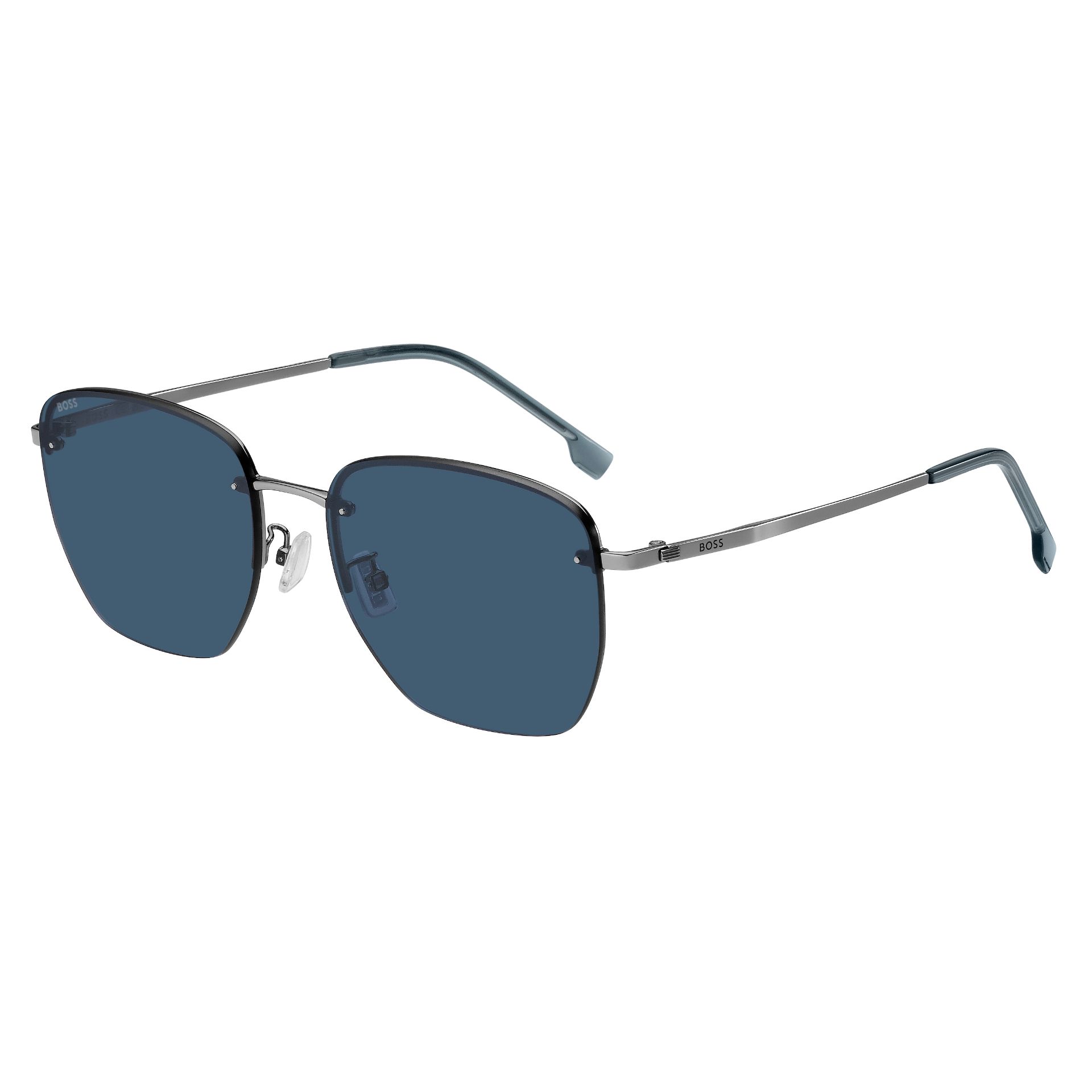 BOSS 1712 F 6LB SK Square Sunglass  - size 58