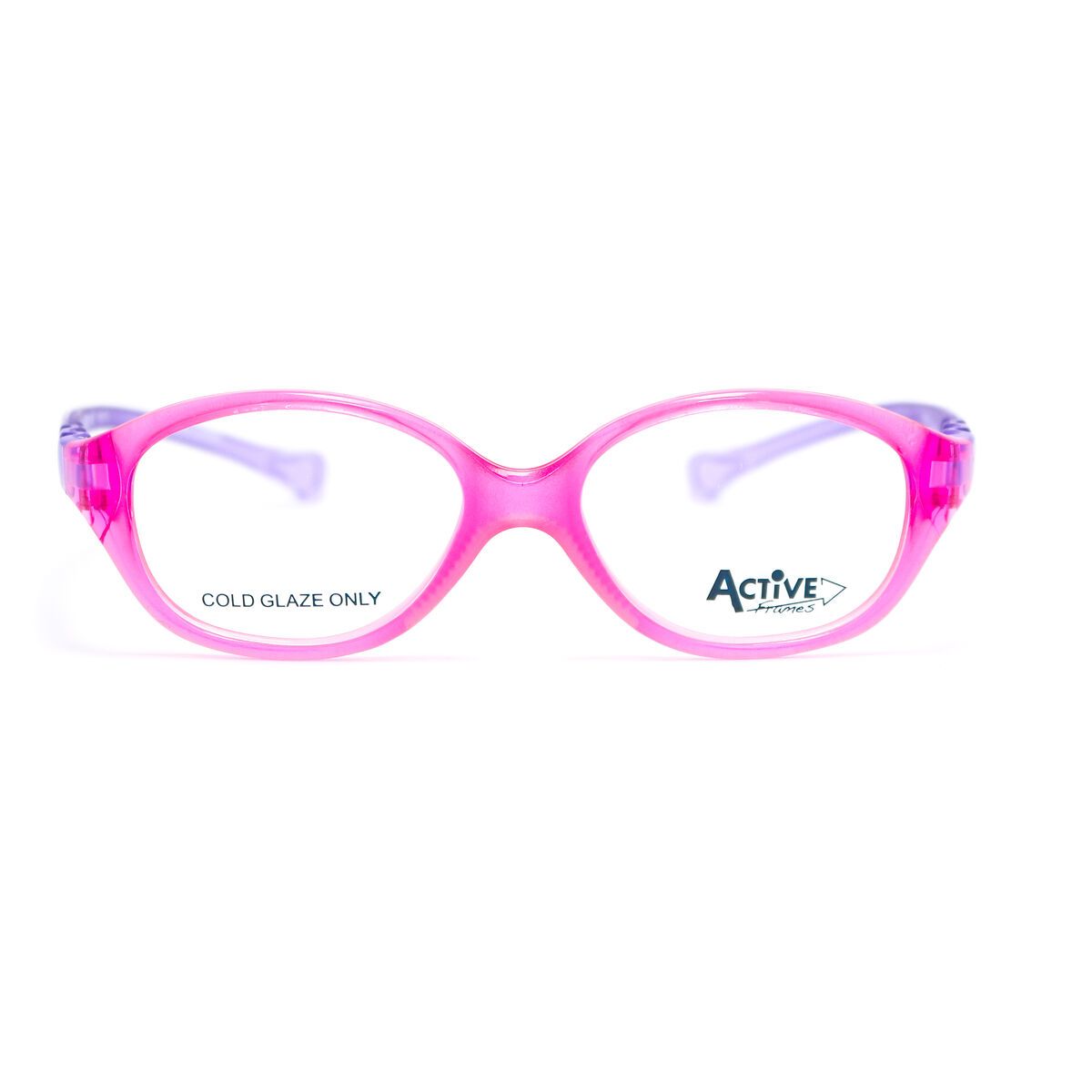 15369 Oval Eyeglasses Fuschia purple - size  42