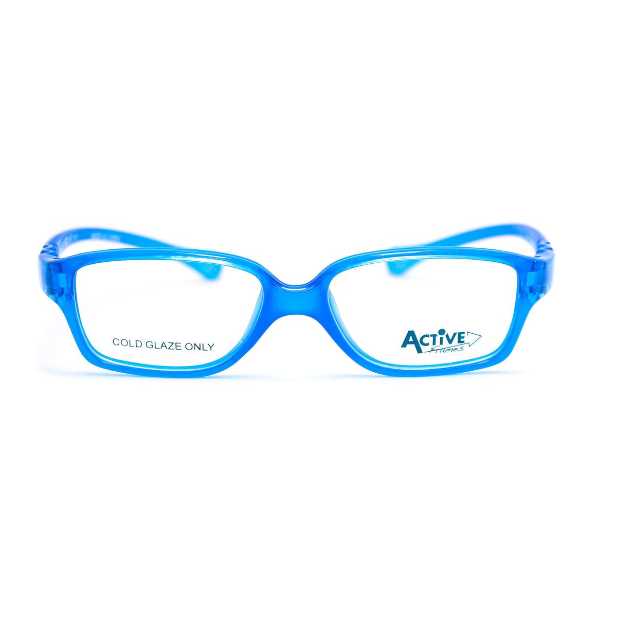 15371 Rectangle Eyeglasses Dark Blue - size  42