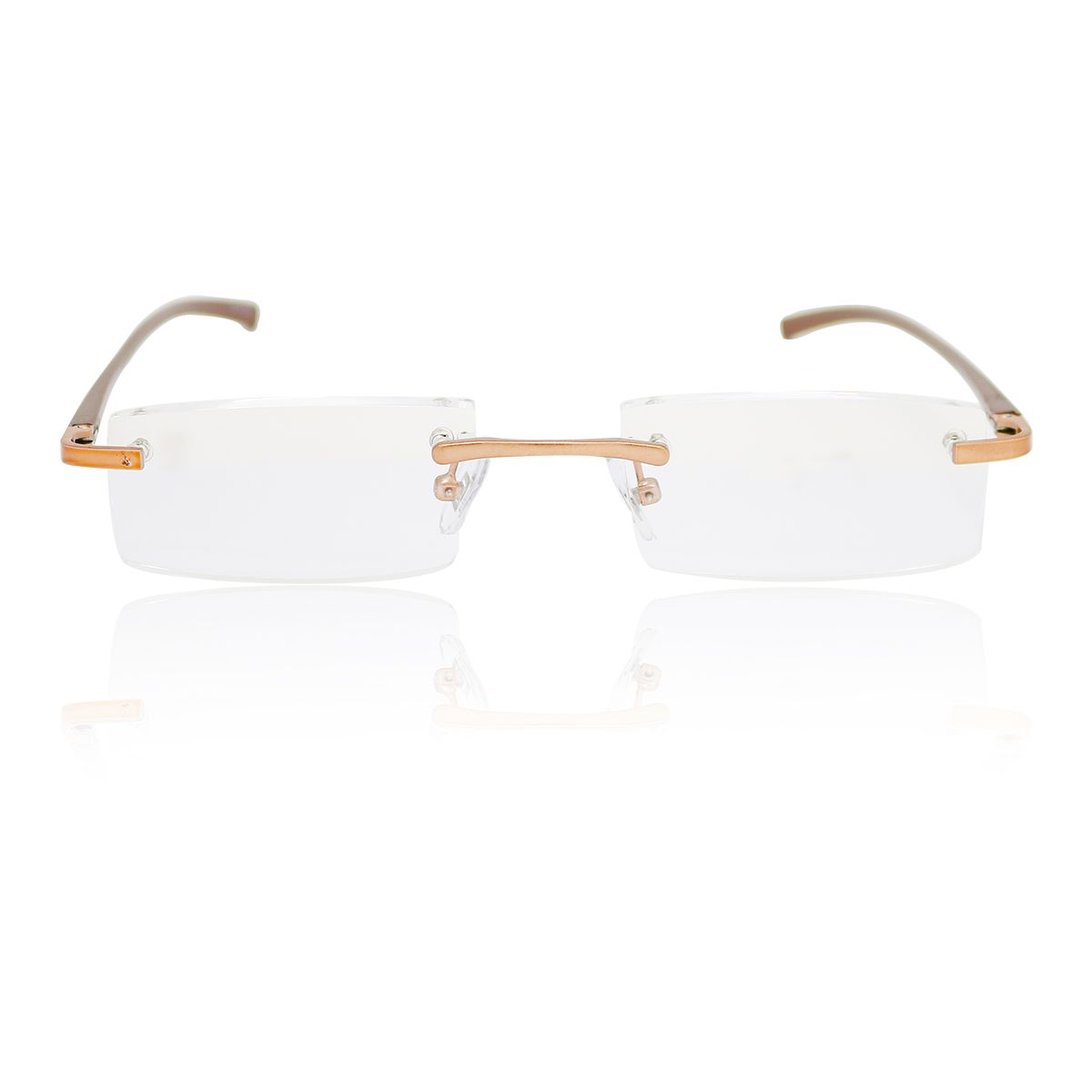 Bdplus Readers Brown Rimless Ready Reader