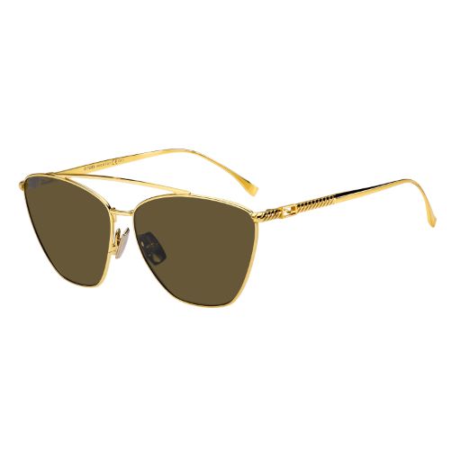 FF 438S Cat Eye Sunglasses 001-QT - size 64